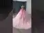 Luxury / Gorgeous Blushing Pink Handmade  Appliques Sequins Pearl Cascading Ruffles Prom Dresses 2026 Ball Gown Strapless Sleeveless Backless Chapel Train Prom Formal Dresses