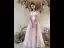 Charmant Rougissant Rose Perlage Robe De Soirée 2023 Princesse Bustier Noeud Sans Manches Dos Nu Longue Soirée Robe De Ceremonie