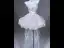 Sexy White Beading Pearl Sequins Short Party Dresses 2026 Ball Gown Strapless Sleeveless Backless Cocktail Party Evening Party Formal Dresses