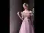 Charmant Rougissant Rose Robe De Bal 2022 Princesse De l'épaule Manches Courtes Dos Nu Perlage Faux Diamant Paillettes Longue Robe De Ceremonie
