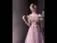 Charmant Rougissant Rose Robe De Bal 2022 Princesse Volants De l'épaule Glitter Perlage Paillettes Faux Diamant Manches Courtes Dos Nu Longue Robe De Ceremonie
