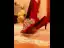 Chinese style Red Rhinestone Satin Wedding Shoes 2026 6 cm Stiletto Heels Pointed Toe Wedding Pumps
