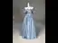 Elegant Sky Blue Prom Dresses 2026 Ball Gown Off-The-Shoulder Sleeveless Backless Floor-Length / Long Formal Dresses