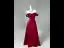 Vintage / Retro Burgundy Prom Dresses 2026 A-Line / Princess Off-The-Shoulder Sleeveless Backless Floor-Length / Long Formal Dresses