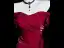 Sexy Red Evening Dresses 2026 Trumpet / Mermaid Off-The-Shoulder Short Sleeve Backless Floor-Length / Long Formal Dresses