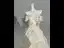 Luxury / Gorgeous Beige Cascading Ruffles Appliques Prom Dresses 2026 Ball Gown Off-The-Shoulder Short Sleeve Backless Chapel Train Formal Dresses