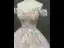 Lovely Blushing Pink Beading Sequins Lace Flower Appliques Prom Dresses 2026 Ball Gown Off-The-Shoulder Short Sleeve Backless