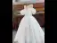 Elegant White Sequins Feather Birthday Flower Girl Dresses 2026 Ball Gown Scoop Neck Puffy Short Sleeve Backless