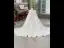 Elegante Ivory / Creme Applikationen Geburtstag Blumenmädchenkleider 2026 Ballkleid Rundhalsausschnitt Geschwollenes Kurze Ärmel