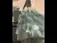 Prom Dresses Formal Dresses Prom Dresses Sage Green Crossed Straps Backless Bow Cascading Ruffles Floor-Length / Long Polyester Strapless Prom Fall Spring Summer Sleeveless Ethereal