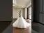 Luxury / Gorgeous White Handmade  Beading Pearl Rhinestone Lace Flower Wedding Dresses 2026 Trumpet / Mermaid Halter Sleeveless Backless Court Train