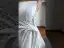 Vintage / Retro High-end White Handmade  Pearl Rhinestone Satin Wedding Dresses 2026 Trumpet / Mermaid Strapless Sleeveless Backless Sweep Train