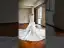 Luxury / Gorgeous White Handmade  Beading Pearl Rhinestone Sequins Wedding Dresses 2026 Trumpet / Mermaid Scoop Neck Long Sleeve Backless Chapel Train