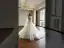 Luxus / Herrlich Weiß Handgefertigt Pailletten Spitze Blumen Brautkleider / Hochzeitskleider 2026 Ballkleid Off Shoulder Lange Ärmel Rückenfreies Kapelle-Schleppe