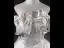 Chic / Beautiful Ivory Pearl Bow Short Homecoming Graduation Dresses 2026 Strapless Ball Gown Sleeveless Backless Formal Dresses