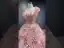 Fabulous Candy Pink Handmade  Beading Appliques Prom Dresses 2022 Ball Gown Scoop Neck Sequins Sleeveless Backless Floor-Length / Long Prom Formal Dresses