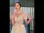 Élégant Champagne Perlage Paillettes En Dentelle Fleur Robe De Bal 2022 Princesse Col Haut Gonflée Manches Courtes Dos Nu Longue Robe De Ceremonie