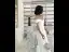 Sexy Ivory Evening Dresses 2022 Trumpet / Mermaid Off-The-Shoulder Short Sleeve Backless Floor-Length / Long Evening Party Formal Dresses