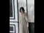 Fashion Khaki Evening Party Split Front Evening Dresses 2022 A-Line / Princess V-Neck Sleeveless Backless Floor-Length / Long Formal Dresses