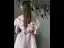 Lovely Blushing Pink Prom Dresses 2022 A-Line / Princess Ruffle Off-The-Shoulder Beading Short Sleeve Backless Floor-Length / Long Prom Formal Dresses