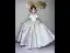 Elegant Ivory Printing Prom Dresses 2023 A-Line / Princess Spaghetti Straps Short Sleeve Backless Floor-Length / Long Prom Formal Dresses