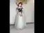 Fashion Navy Blue Beading Appliques Prom Dresses 2023 A-Line / Princess Off-The-Shoulder Sleeveless Backless Bow Sash Floor-Length / Long Prom Formal Dresses