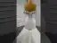 Luxe Blanche Fait main Perlage Faux Diamant Perle Paillettes Robe De Mariée 2022 Trompette / Sirène De l'épaule Manches Courtes Dos Nu Cathedral Train Mariage