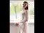 Sexy Champagne Trumpet / Mermaid Wedding Dresses 2021 Scoop Neck Bow Flower Lace Sleeveless Backless Sweep Train Wedding