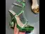 Sexy Doré Cocktail Soirée Sandales Femme 2022 Bride Cheville 11 cm Talons Aiguilles Peep Toes / Bout Ouvert Sandales Talons Hauts
