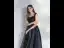 Elegant Black Spotted Homecoming Graduation Dresses 2021 A-Line / Princess Square Neckline Sleeveless Backless Floor-Length / Long Formal Dresses