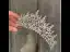 Elegante Zilveren Rhinestone Huwelijk Tiara Bruids Haaraccessoires 2022 Zirkonium Legering