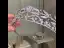 Eleganckie Srebrny Rhinestone Cyrkon Ozdoby Do Włosów Ślubne Tiara 2022 Stop Ślub Ozdoby Do Włosów Ślubne