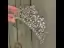 Mode Argenté Faux Diamant Mariage Zircon Accessoire Cheveux Mariage 2022 Alliage Tiare