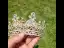 Baroque Charming White Rhinestone Alloy Wedding Tiara Bridal Hair Accessories 2022