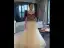 Vintage / Retro Burgundy Embroidered Prom Dresses 2022 A-Line / Princess Square Neckline Short Sleeve Backless Floor-Length / Long Prom Formal Dresses