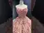 Charming Blushing Pink Appliques Sequins Prom Dresses Wedding Dresses 2022 With Cloak Ball Gown Strapless Sleeveless Backless Floor-Length / Long Formal Dresses