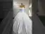 High-end White Pearl Wedding Dresses 2022 Ball Gown Strapless Sleeveless Backless Court Train Wedding