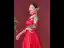 Chinese style Red Rhinestone Embroidered Prom Dresses 2022 Satin A-Line / Princess High Neck 1/2 Sleeves Backless Sweep Train Formal Dresses