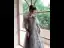 Charmant Gris Perlage Perle Paillettes Robe De Bal 2021 Princesse Titulaire Manches Courtes Dos Nu Longue Promo Robe De Ceremonie