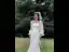 Charmant Ivory / Creme Spitze Blumen Brautkleider / Hochzeitskleider 2021 Meerjungfrau Eckiger Ausschnitt Schleife Glockenhülsen Rückenfreies Sweep / Pinsel Zug Hochzeit