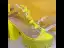 Fashion Transparent Black Street Wear Womens Sandals 2021 13 cm Thick Heels Open / Peep Toe Sandals High Heels
