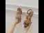 Roman Beige Lace Flower Beach Womens Sandals 2021 5 cm Wedges Open / Peep Toe Sandals High Heels
