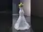 Haut de Gamme Scintillantes Blanche Glitter Perlage Paillettes Robe De Mariée 2023 Trompette / Sirène Bretelles Spaghetti Sans Manches Dos Nu Tribunal Train Mariage
