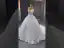 Luxe Blanche Fait main Perlage Perle Paillettes Robe De Mariée 2023 Robe Boule Bustier Sans Manches Dos Nu Chapel Train Mariage