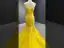 High-end Sparkly Yellow Beading Rhinestone Sequins Prom Dresses 2022 Trumpet / Mermaid With Cloak Spaghetti Straps Sleeveless Backless Court Train Formal Dresses