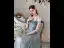 Simple Bleu Ciel Robe De Bal 2022 Princesse Bretelles Spaghetti Sans Manches Dos Nu Noeud Longue Robe De Ceremonie