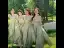 Simple Vert Cendré Satin Robe Demoiselle D'honneur 2022 Princesse Manches Courtes Dos Nu Longue Demoiselle D'honneur