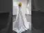 Haut de Gamme Charmant Blanche Perlage Paillettes Robe De Mariée 2022 Princesse V-Cou Manches Longues Dos Nu Train De Balayage Mariage