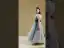 Sparkly Grey Star Sequins Prom Flower Girl Dresses 2022 A-Line / Princess Scoop Neck Short Sleeve Sash Bow Floor-Length / Long Flower Girl Dresses