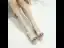 Bohemia Beige Street Wear Summer Womens Sandals 2022 Pearl Rhinestone Lace Flower 5 cm Wedges Open / Peep Toe Sandals